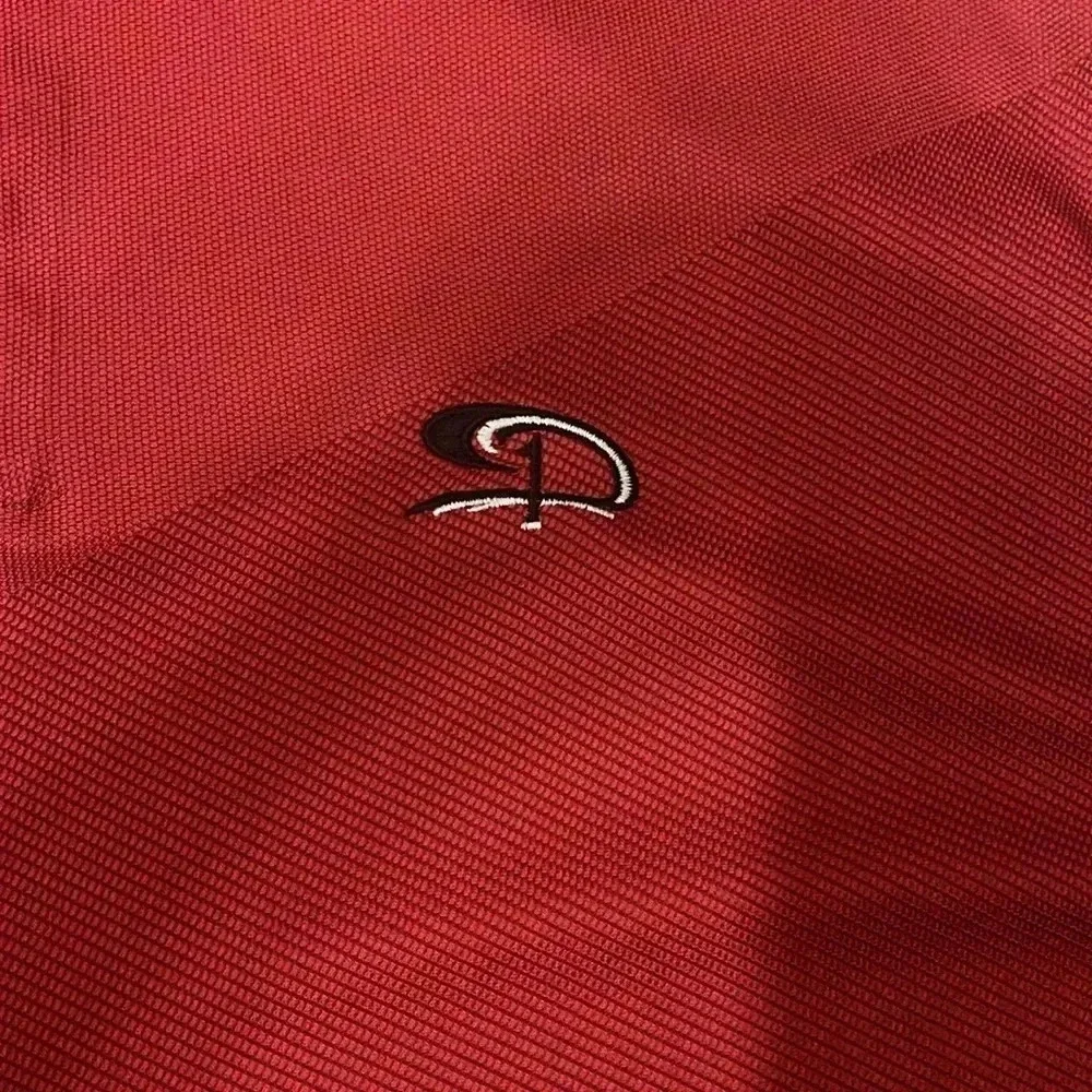 Nike Tiger Woods Design Golf Polo Shirt Red XL El Cardinal